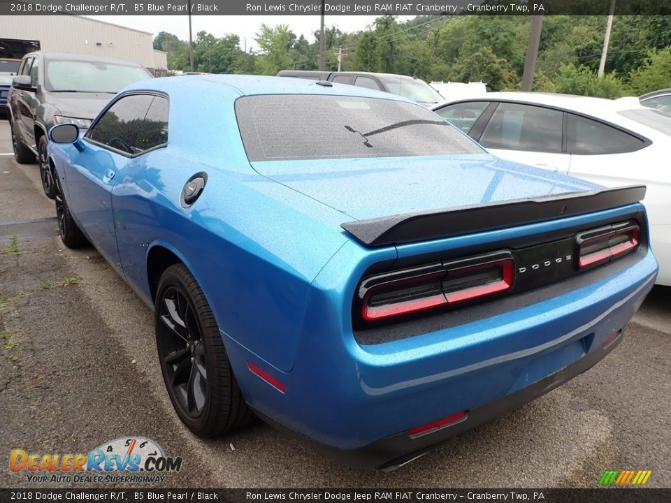 2018 Dodge Challenger R/T B5 Blue Pearl / Black Photo #3