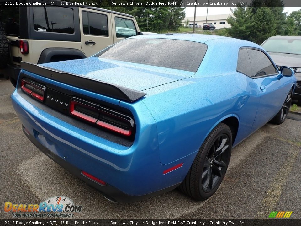 2018 Dodge Challenger R/T B5 Blue Pearl / Black Photo #4