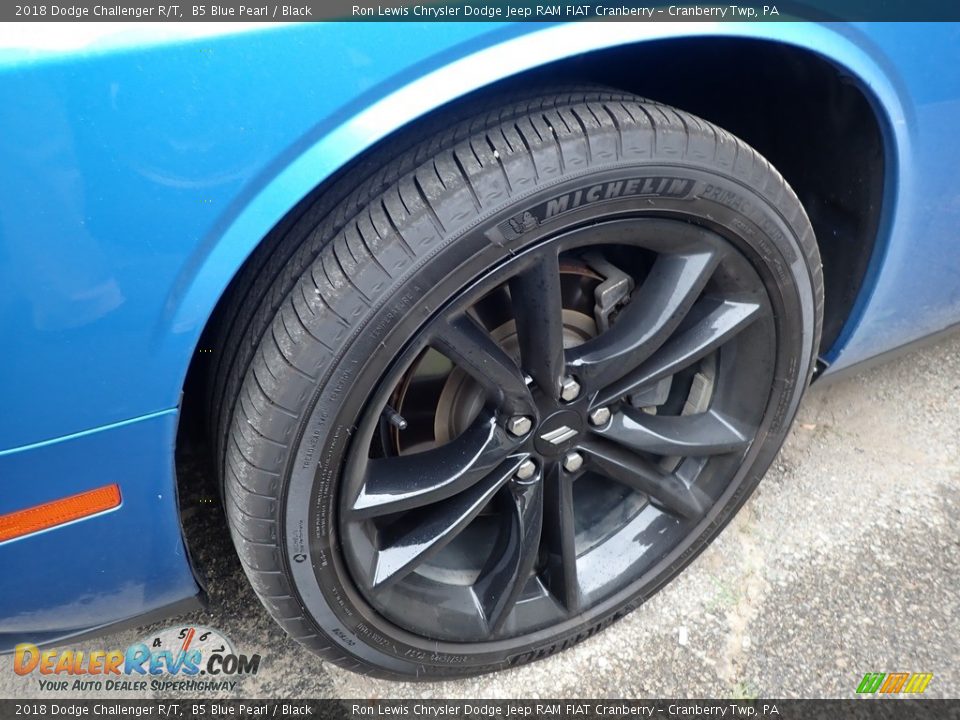 2018 Dodge Challenger R/T B5 Blue Pearl / Black Photo #5