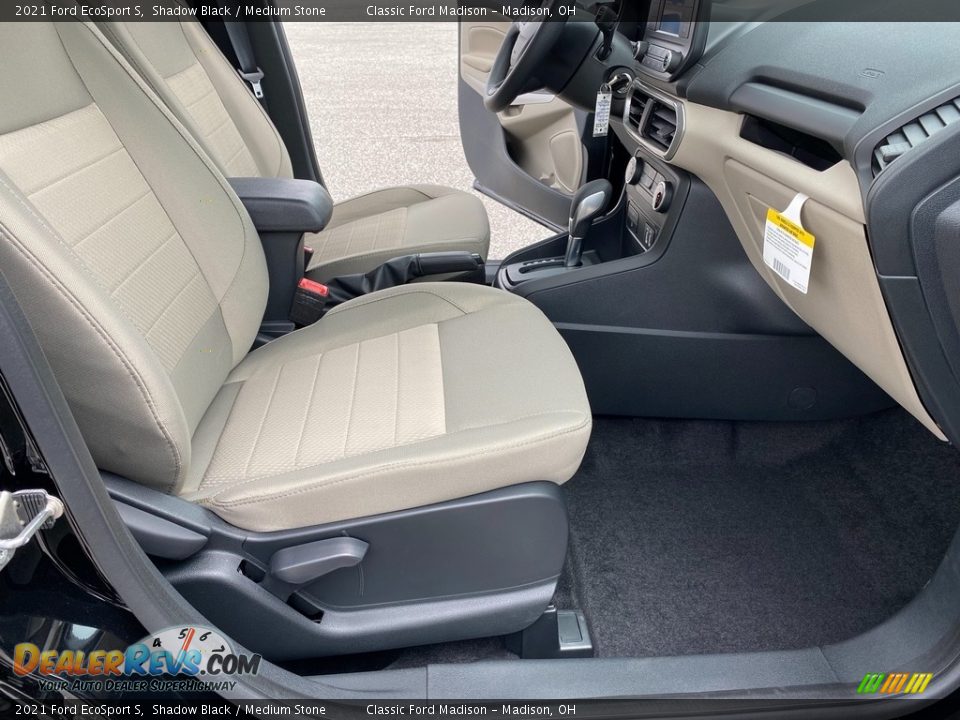 Front Seat of 2021 Ford EcoSport S Photo #21