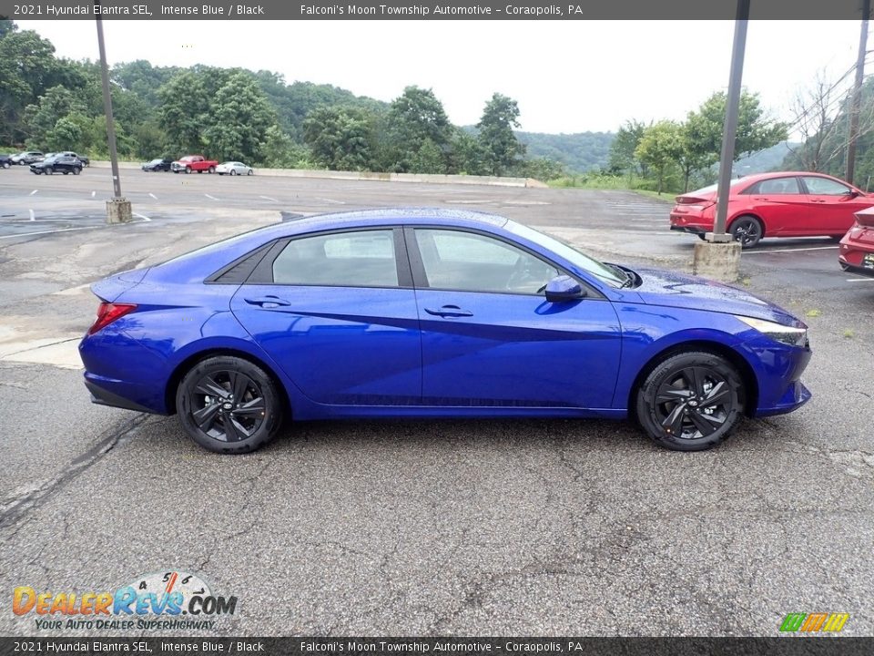 Intense Blue 2021 Hyundai Elantra SEL Photo #1