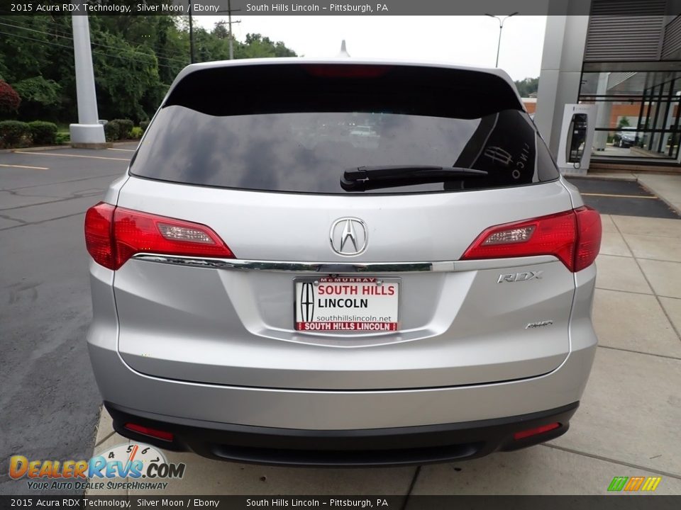 2015 Acura RDX Technology Silver Moon / Ebony Photo #4