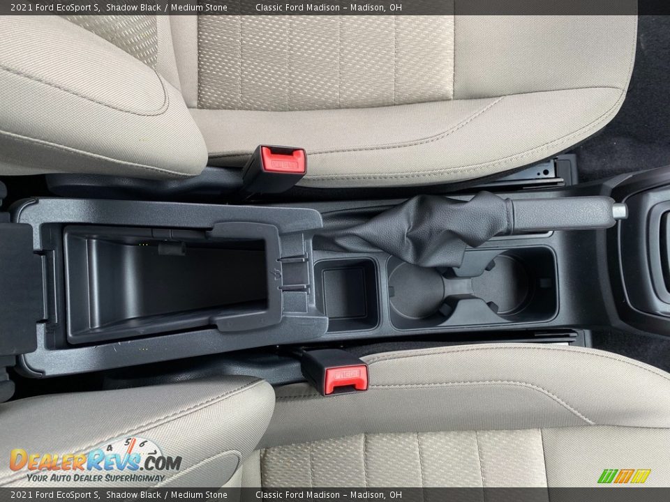 2021 Ford EcoSport S Shadow Black / Medium Stone Photo #25