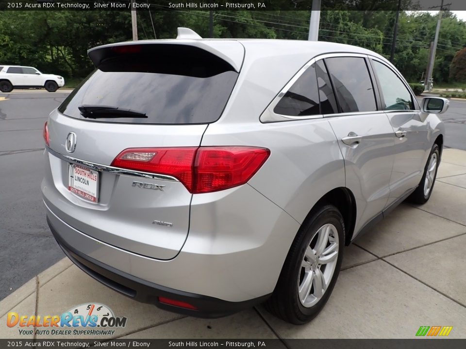 2015 Acura RDX Technology Silver Moon / Ebony Photo #6