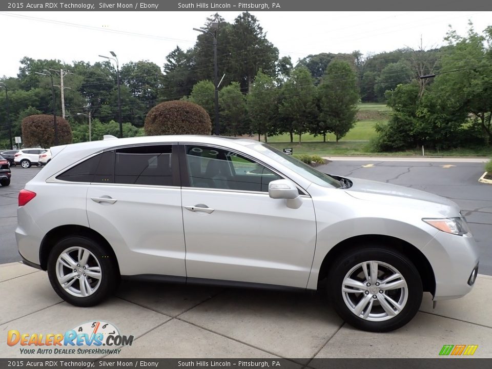 2015 Acura RDX Technology Silver Moon / Ebony Photo #7