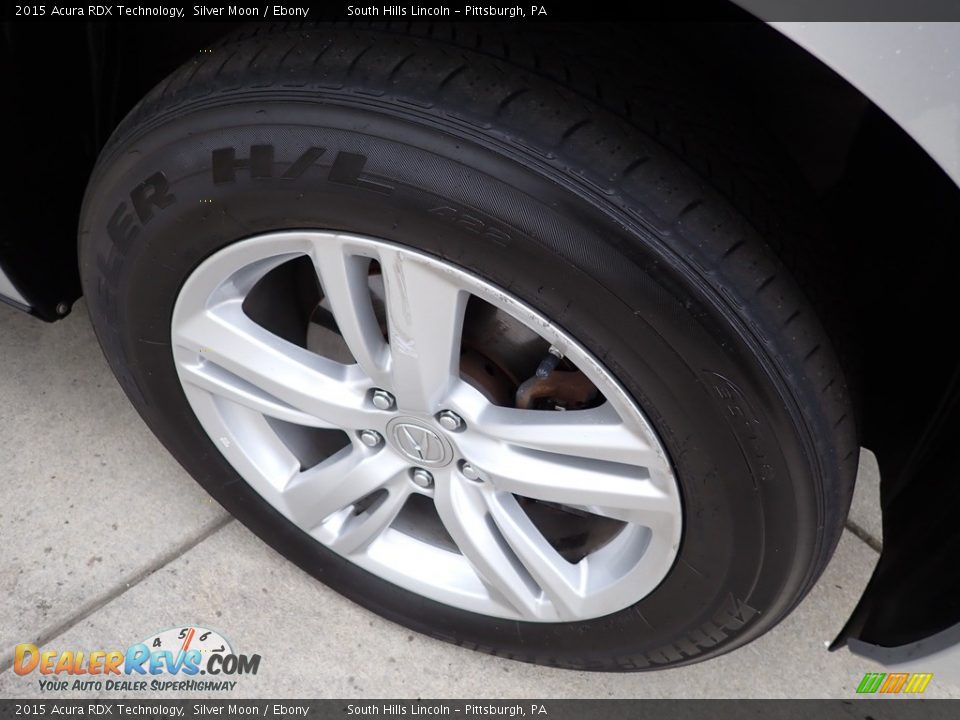 2015 Acura RDX Technology Silver Moon / Ebony Photo #10