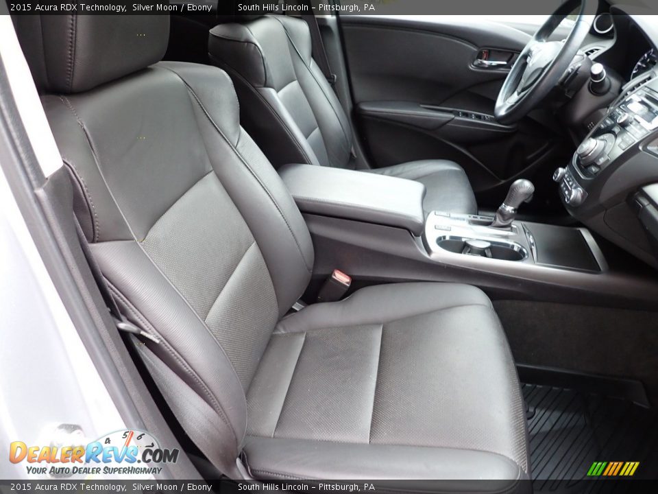 2015 Acura RDX Technology Silver Moon / Ebony Photo #11