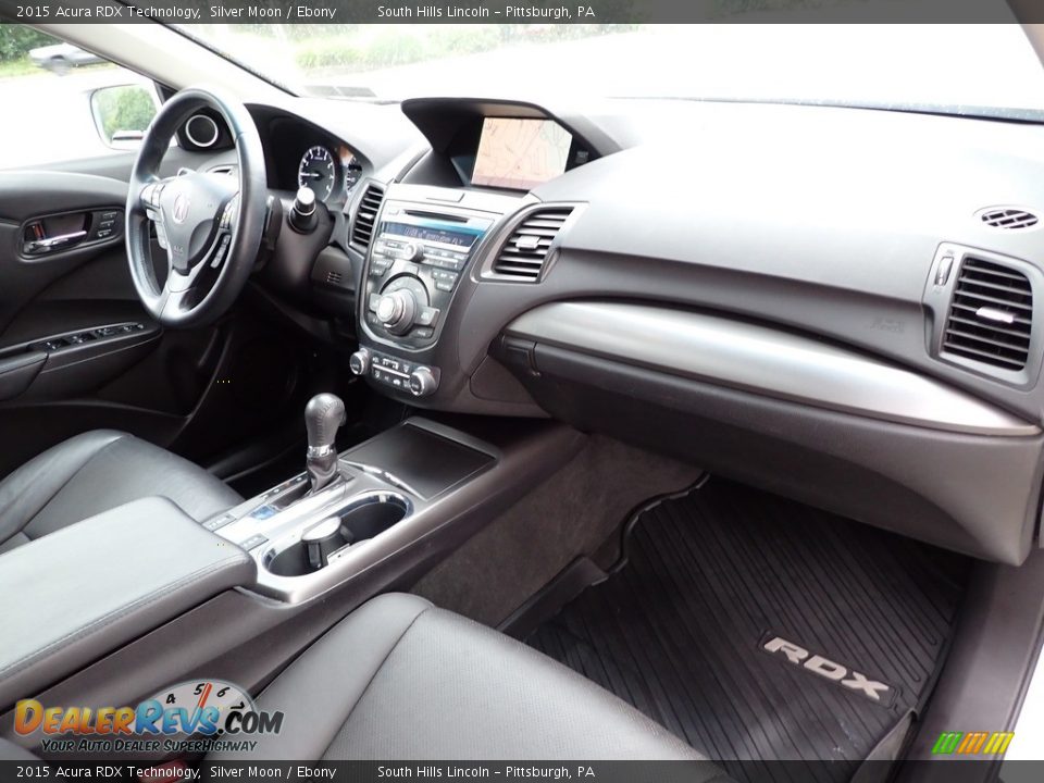 2015 Acura RDX Technology Silver Moon / Ebony Photo #12