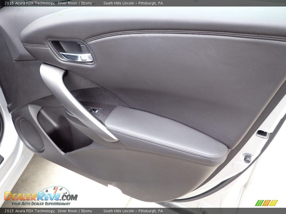 2015 Acura RDX Technology Silver Moon / Ebony Photo #14