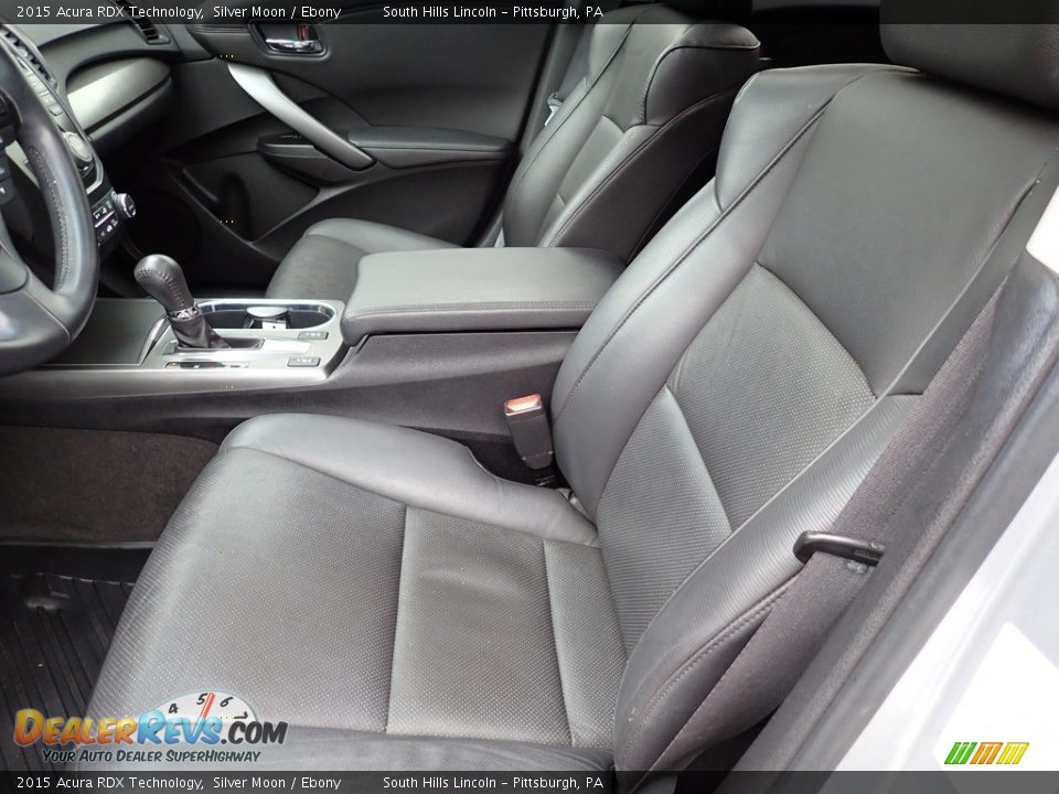 2015 Acura RDX Technology Silver Moon / Ebony Photo #16