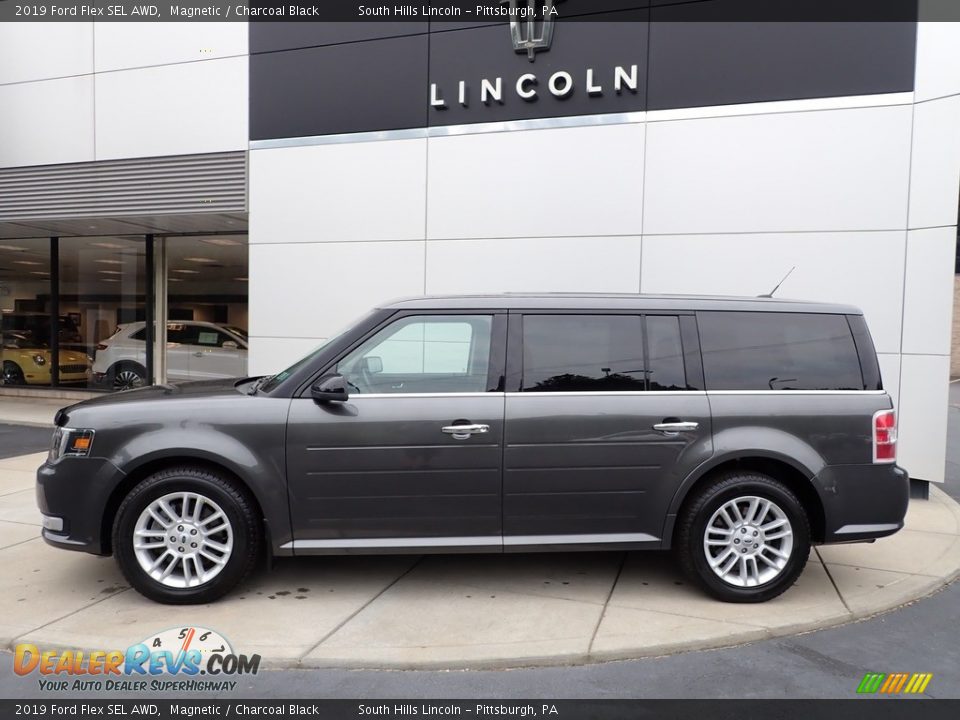Magnetic 2019 Ford Flex SEL AWD Photo #2