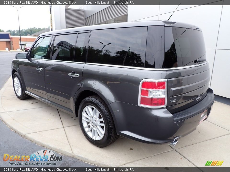 2019 Ford Flex SEL AWD Magnetic / Charcoal Black Photo #3