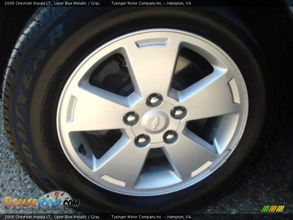 2006 Chevrolet Impala LT Laser Blue Metallic / Gray Photo #14