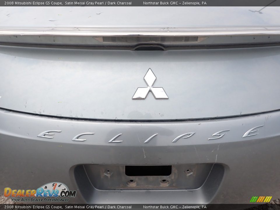 2008 Mitsubishi Eclipse GS Coupe Satin Meisai Gray Pearl / Dark Charcoal Photo #7