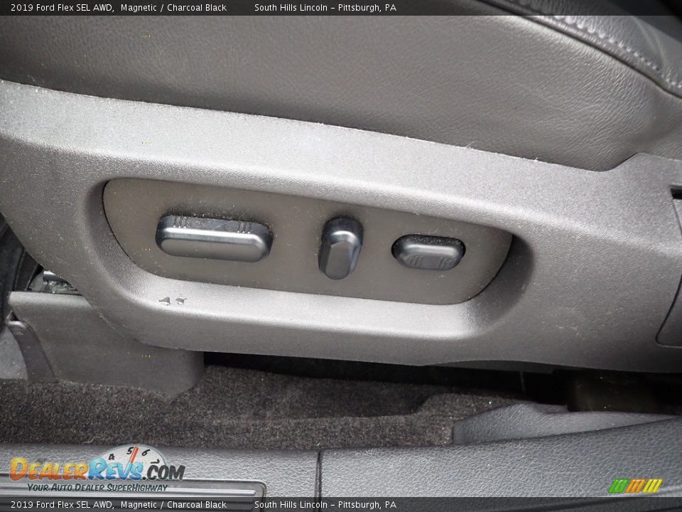 2019 Ford Flex SEL AWD Magnetic / Charcoal Black Photo #21