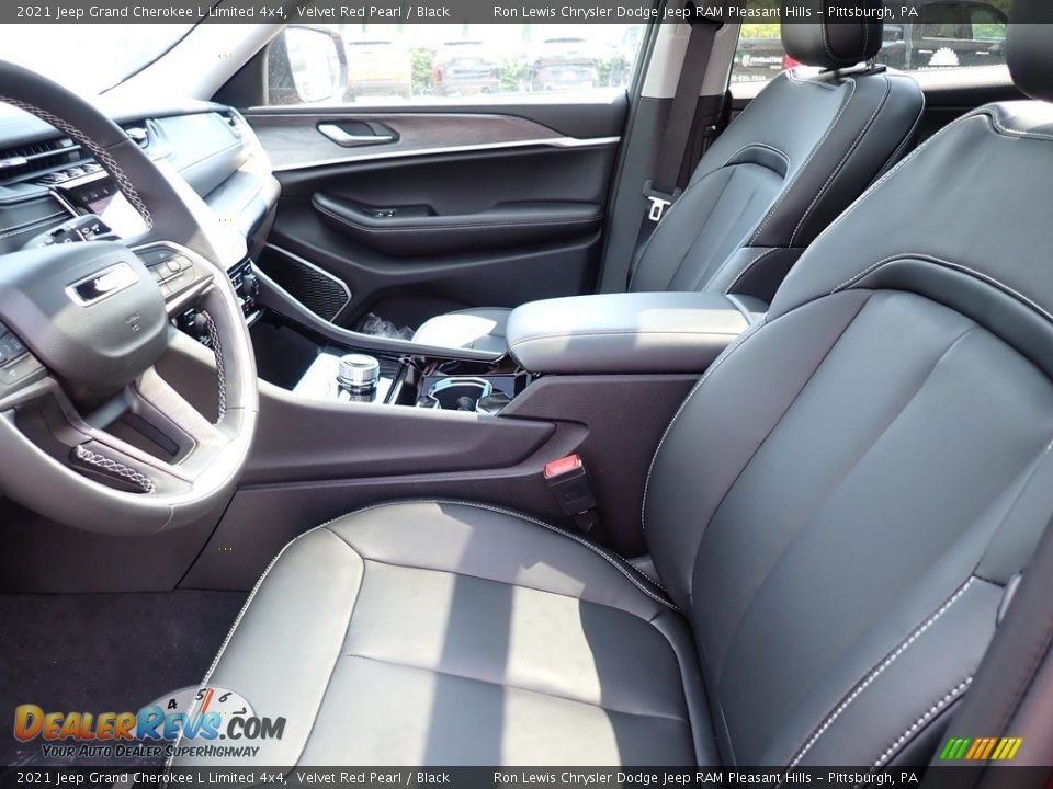 2021 Jeep Grand Cherokee L Limited 4x4 Velvet Red Pearl / Black Photo #11