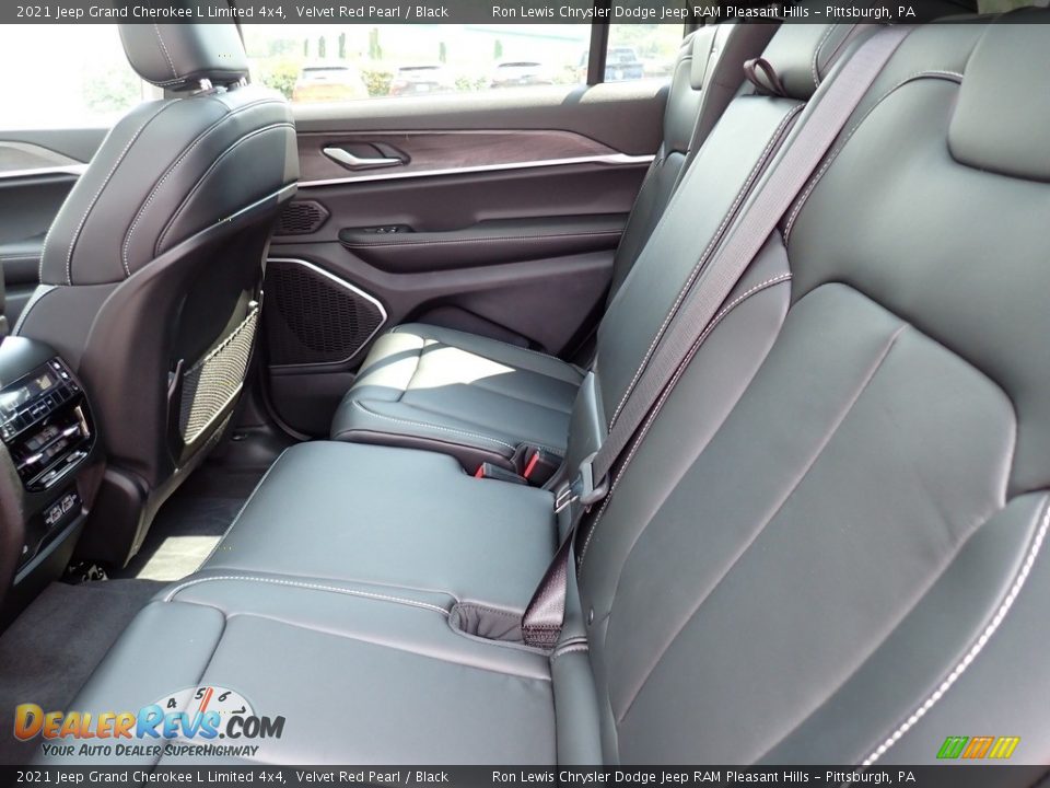 2021 Jeep Grand Cherokee L Limited 4x4 Velvet Red Pearl / Black Photo #12