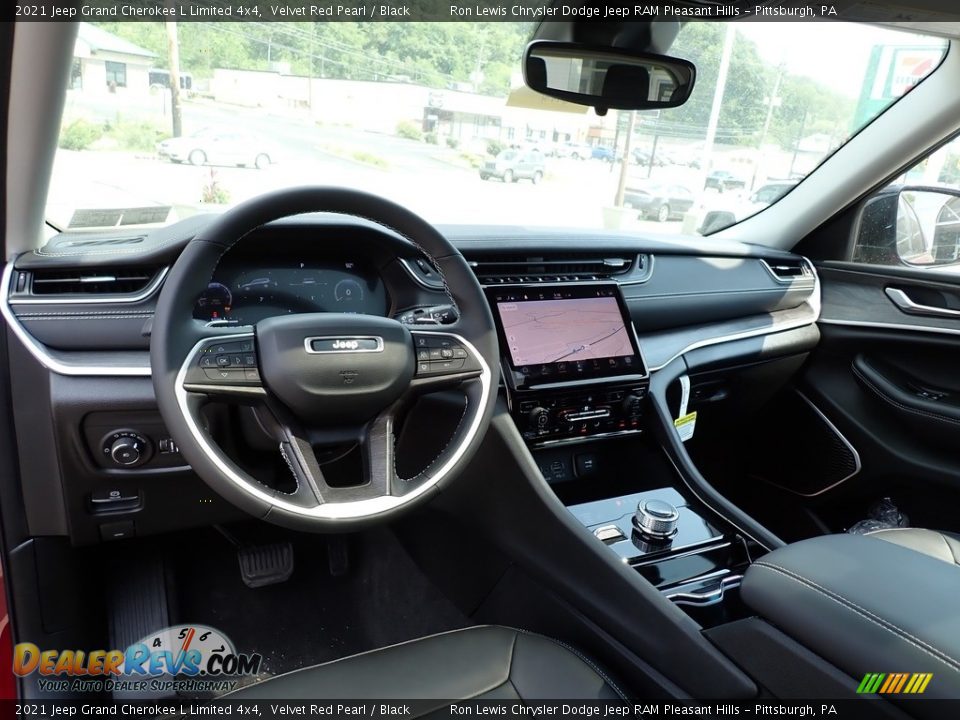 2021 Jeep Grand Cherokee L Limited 4x4 Velvet Red Pearl / Black Photo #13