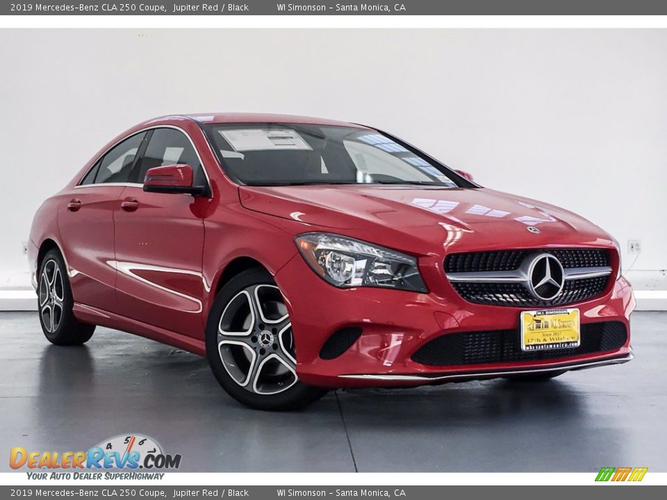 2019 Mercedes-Benz CLA 250 Coupe Jupiter Red / Black Photo #12