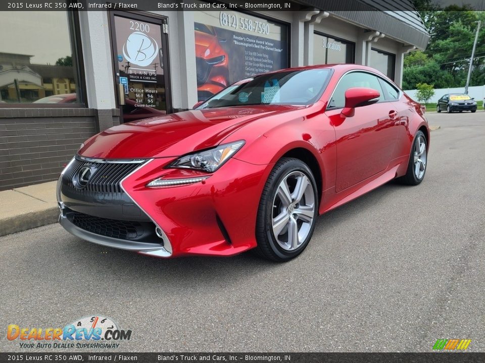 Front 3/4 View of 2015 Lexus RC 350 AWD Photo #2