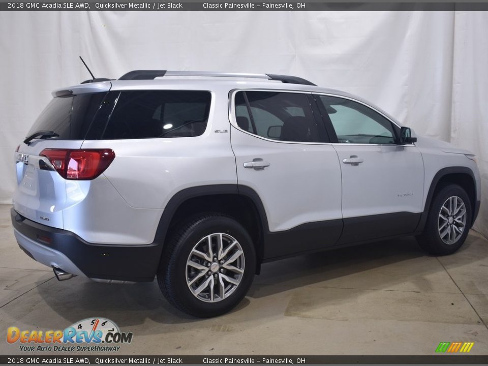 2018 GMC Acadia SLE AWD Quicksilver Metallic / Jet Black Photo #2