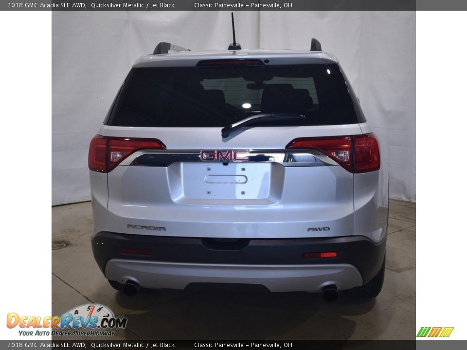 2018 GMC Acadia SLE AWD Quicksilver Metallic / Jet Black Photo #3