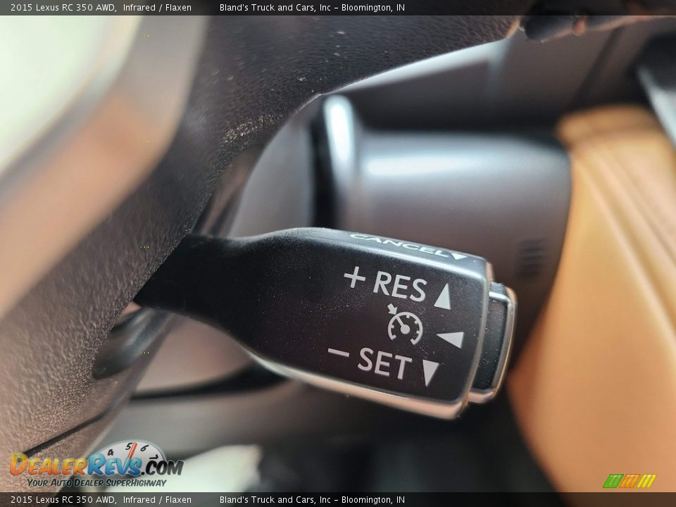 2015 Lexus RC 350 AWD Infrared / Flaxen Photo #11