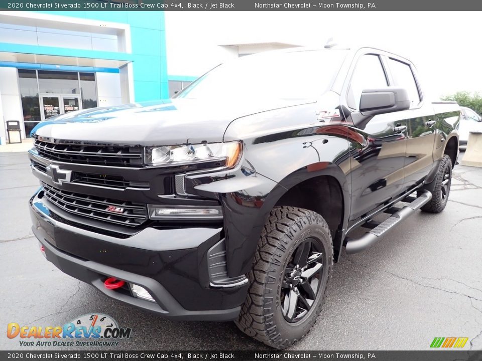 2020 Chevrolet Silverado 1500 LT Trail Boss Crew Cab 4x4 Black / Jet Black Photo #2