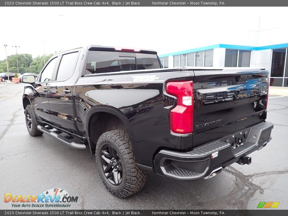 2020 Chevrolet Silverado 1500 LT Trail Boss Crew Cab 4x4 Black / Jet Black Photo #4