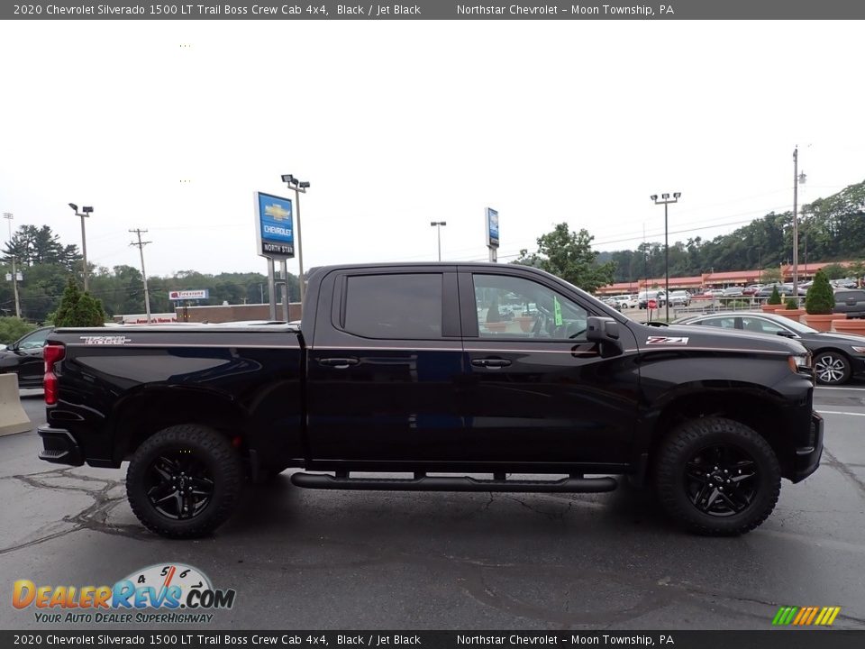 2020 Chevrolet Silverado 1500 LT Trail Boss Crew Cab 4x4 Black / Jet Black Photo #9