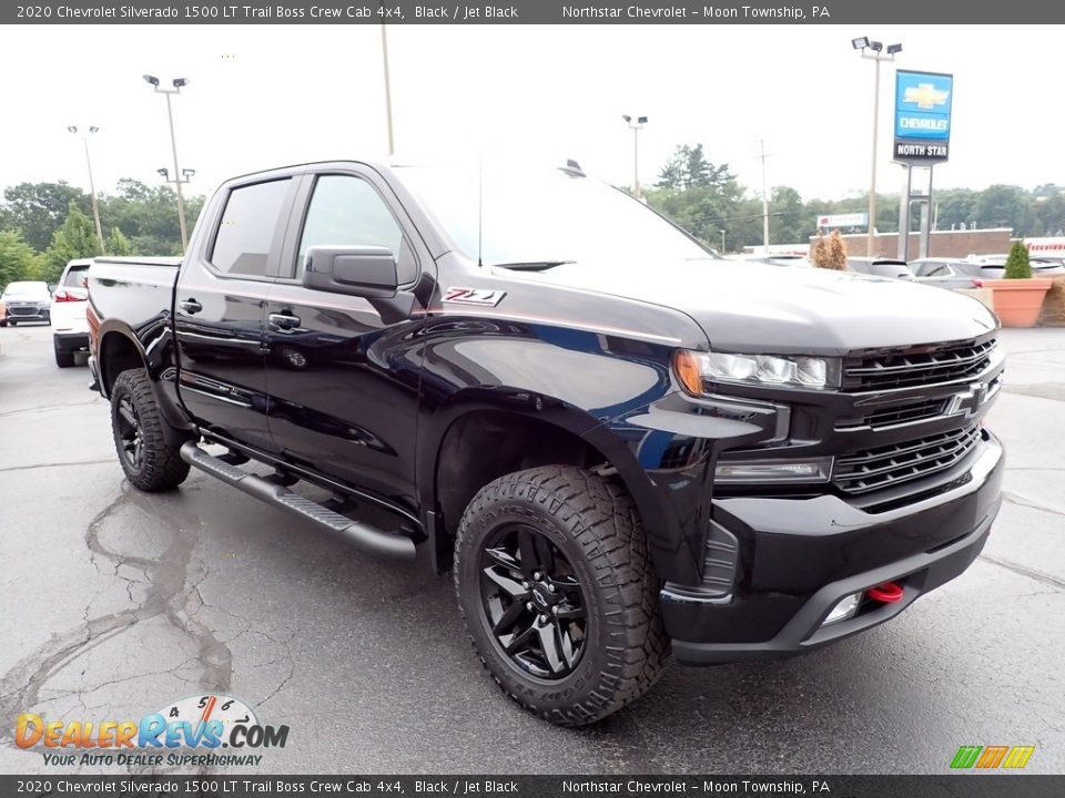 2020 Chevrolet Silverado 1500 LT Trail Boss Crew Cab 4x4 Black / Jet Black Photo #10