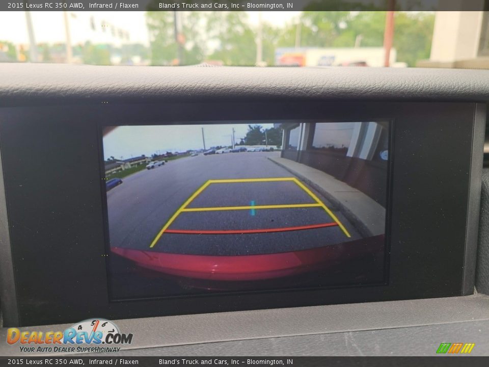 2015 Lexus RC 350 AWD Infrared / Flaxen Photo #20