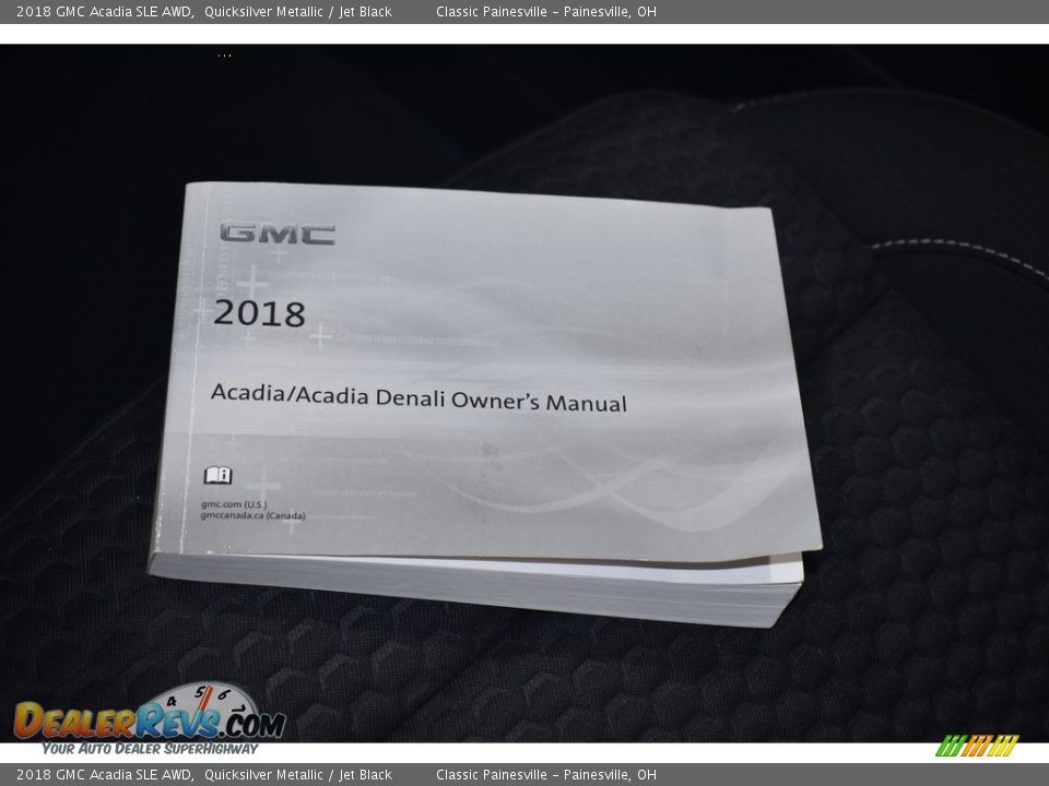 2018 GMC Acadia SLE AWD Quicksilver Metallic / Jet Black Photo #18