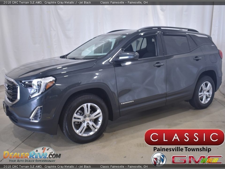 2018 GMC Terrain SLE AWD Graphite Gray Metallic / ­Jet Black Photo #1