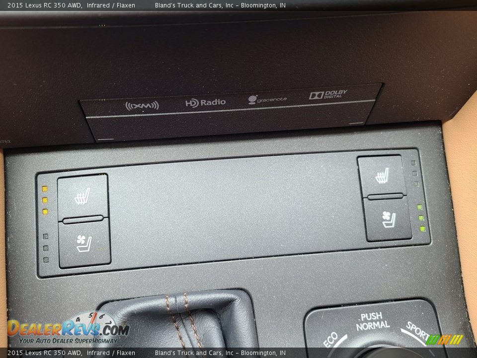 Controls of 2015 Lexus RC 350 AWD Photo #23