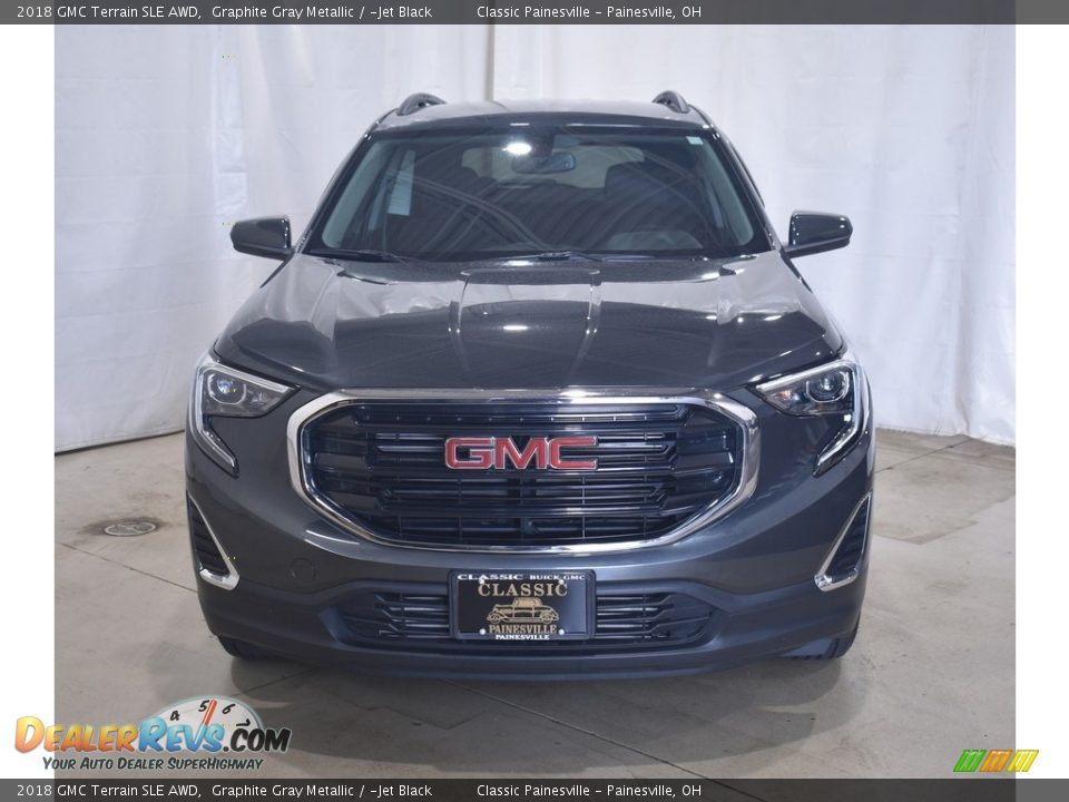 2018 GMC Terrain SLE AWD Graphite Gray Metallic / ­Jet Black Photo #4