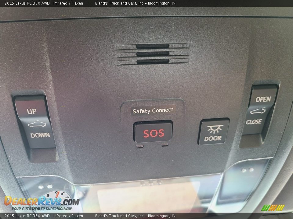 2015 Lexus RC 350 AWD Infrared / Flaxen Photo #30