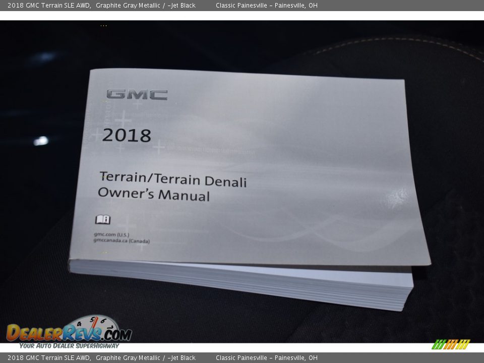 2018 GMC Terrain SLE AWD Graphite Gray Metallic / ­Jet Black Photo #16