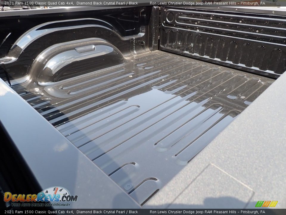 2021 Ram 1500 Classic Quad Cab 4x4 Diamond Black Crystal Pearl / Black Photo #13