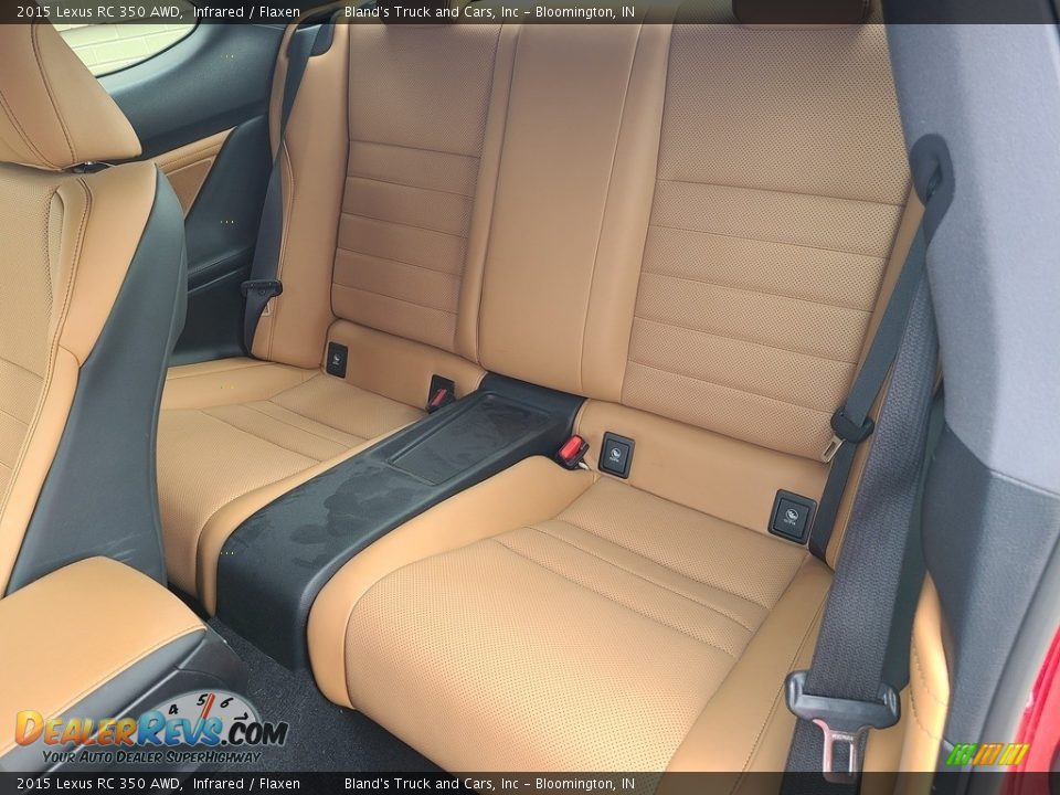 Rear Seat of 2015 Lexus RC 350 AWD Photo #36