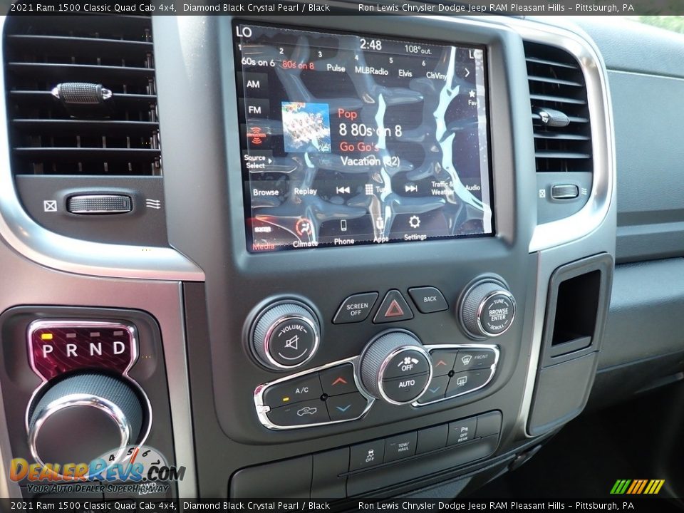 2021 Ram 1500 Classic Quad Cab 4x4 Diamond Black Crystal Pearl / Black Photo #20