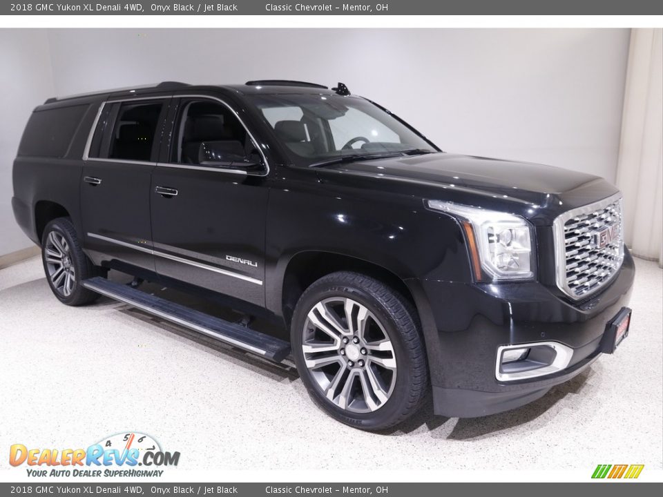 2018 GMC Yukon XL Denali 4WD Onyx Black / Jet Black Photo #1