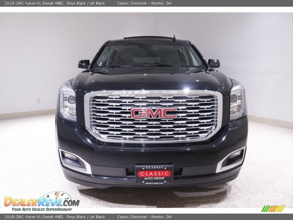 2018 GMC Yukon XL Denali 4WD Onyx Black / Jet Black Photo #2