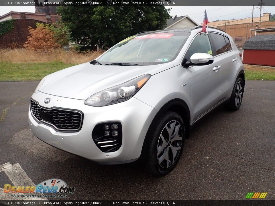Sparkling Silver 2018 Kia Sportage SX Turbo AWD Photo #5