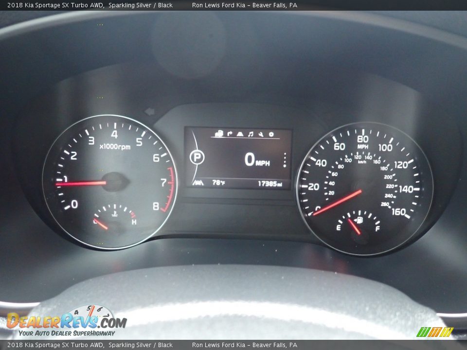 2018 Kia Sportage SX Turbo AWD Gauges Photo #18