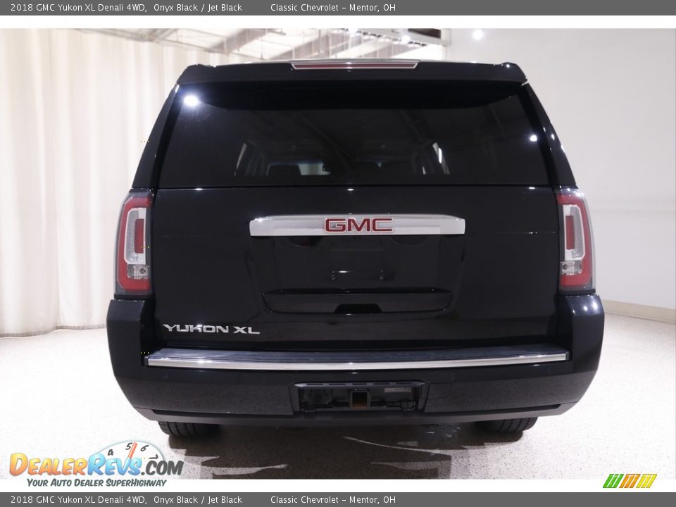 2018 GMC Yukon XL Denali 4WD Onyx Black / Jet Black Photo #23