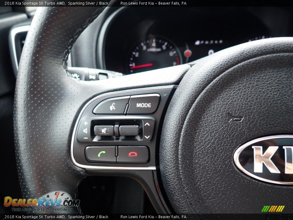 2018 Kia Sportage SX Turbo AWD Steering Wheel Photo #25