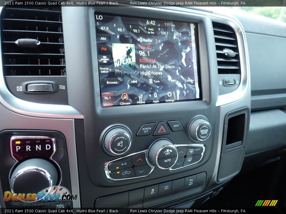 2021 Ram 1500 Classic Quad Cab 4x4 Hydro Blue Pearl / Black Photo #20