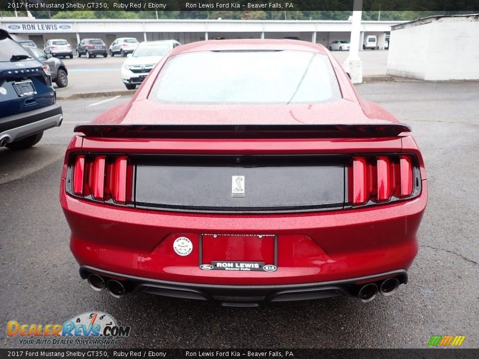 2017 Ford Mustang Shelby GT350 Ruby Red / Ebony Photo #9