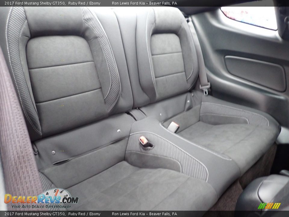 Rear Seat of 2017 Ford Mustang Shelby GT350 Photo #12